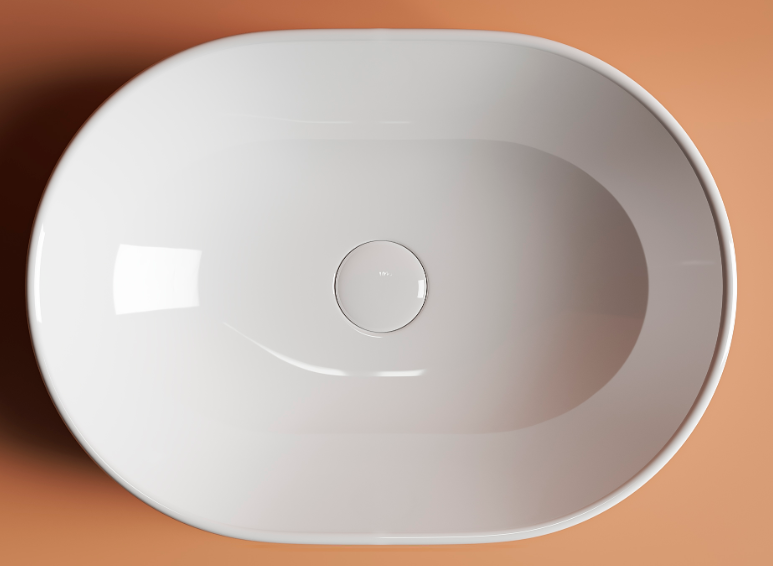 Умывальник чаша накладная овальная Element 480*350*140мм CN6019