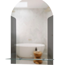 Зеркало MIXLINE "Муза" 390*580 с полкой (К)