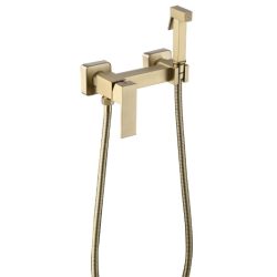 35 Гигиенический душ со смесителем А8035-4 (мат. золото)