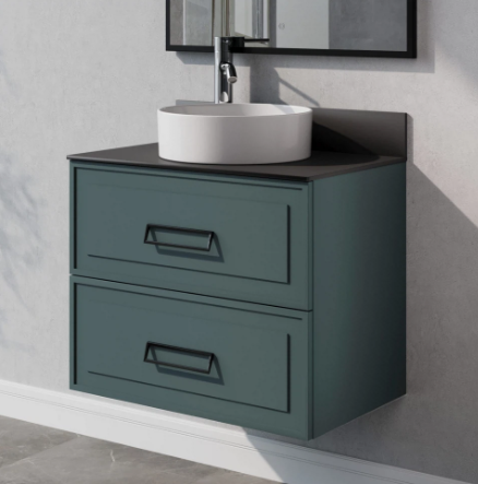 Тумба под раковину подвесная Итана Pino 75 747х481х610 (ALF 488-2 Веллюто Авокадо (2 пакетов)