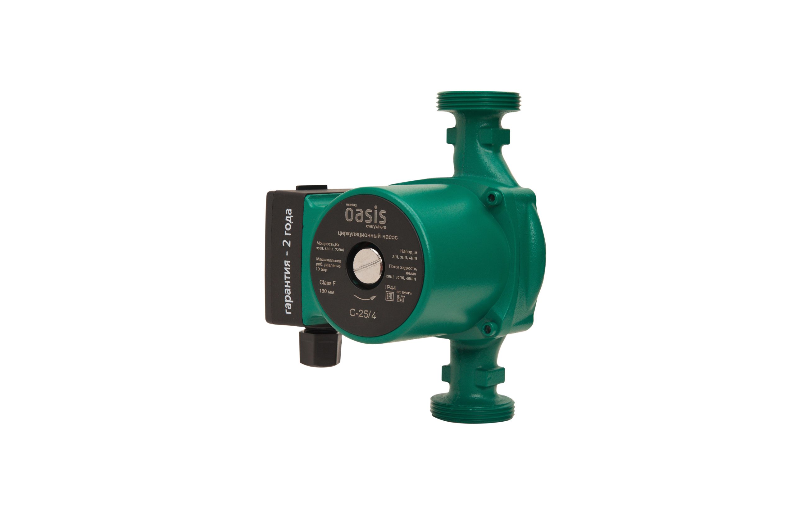 Насос циркуляционный Oasis 25/6-180 с проводом