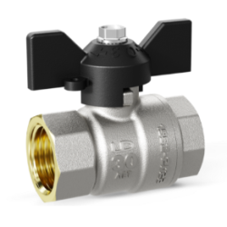 Кран шаровой  3/4'' г/г бабочка LD Pride (47.20.В-В.Б)